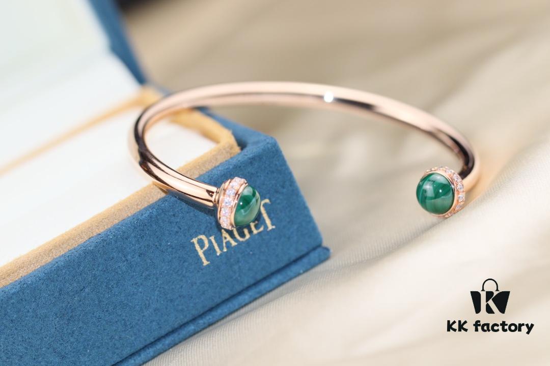 Piaget Possession Series Bracelet with Rotating Design and Gemstone Accents