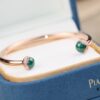 Piaget Possession Series Bracelet with Rotating Design and Gemstone Accents