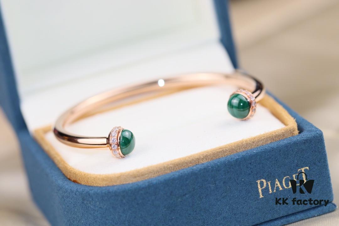 Piaget Possession Series Bracelet with Rotating Design and Gemstone Accents