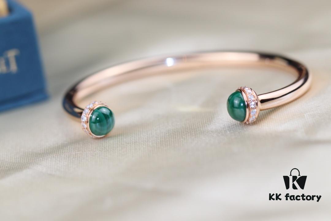 Piaget Possession Series Bracelet with Rotating Design and Gemstone Accents