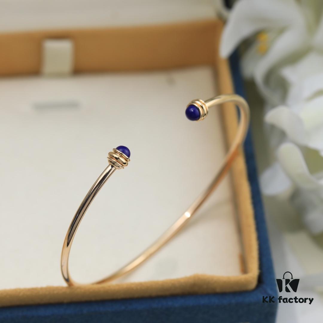 Piaget Latest Counter Rotating Series Bracelet, Unique Rotating Design, Exquisite Craftsmanship with Logo, Solid 18K Gold Plating