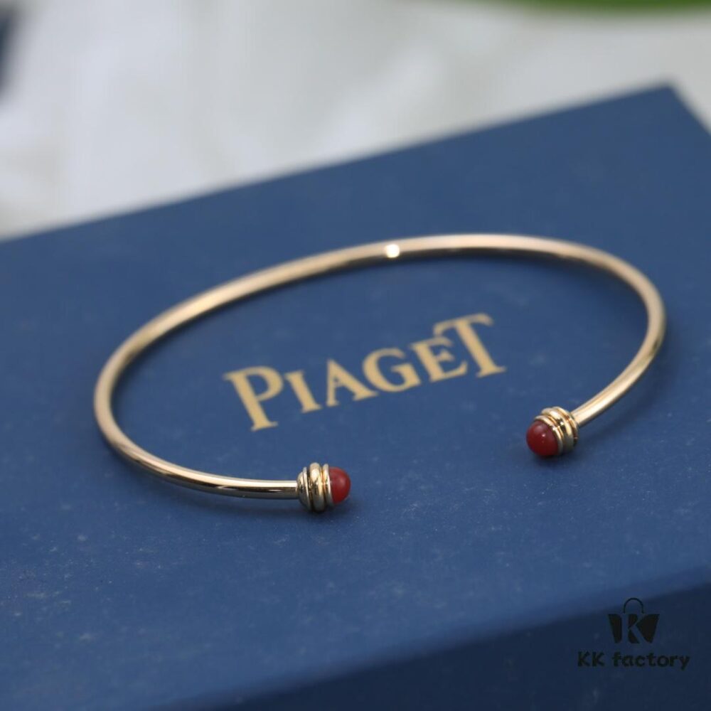 Piaget Latest Counter Rotating Series Bracelet, Unique Rotating Design, Exquisitely Crafted with Logo, Solid 18K Gold Plating