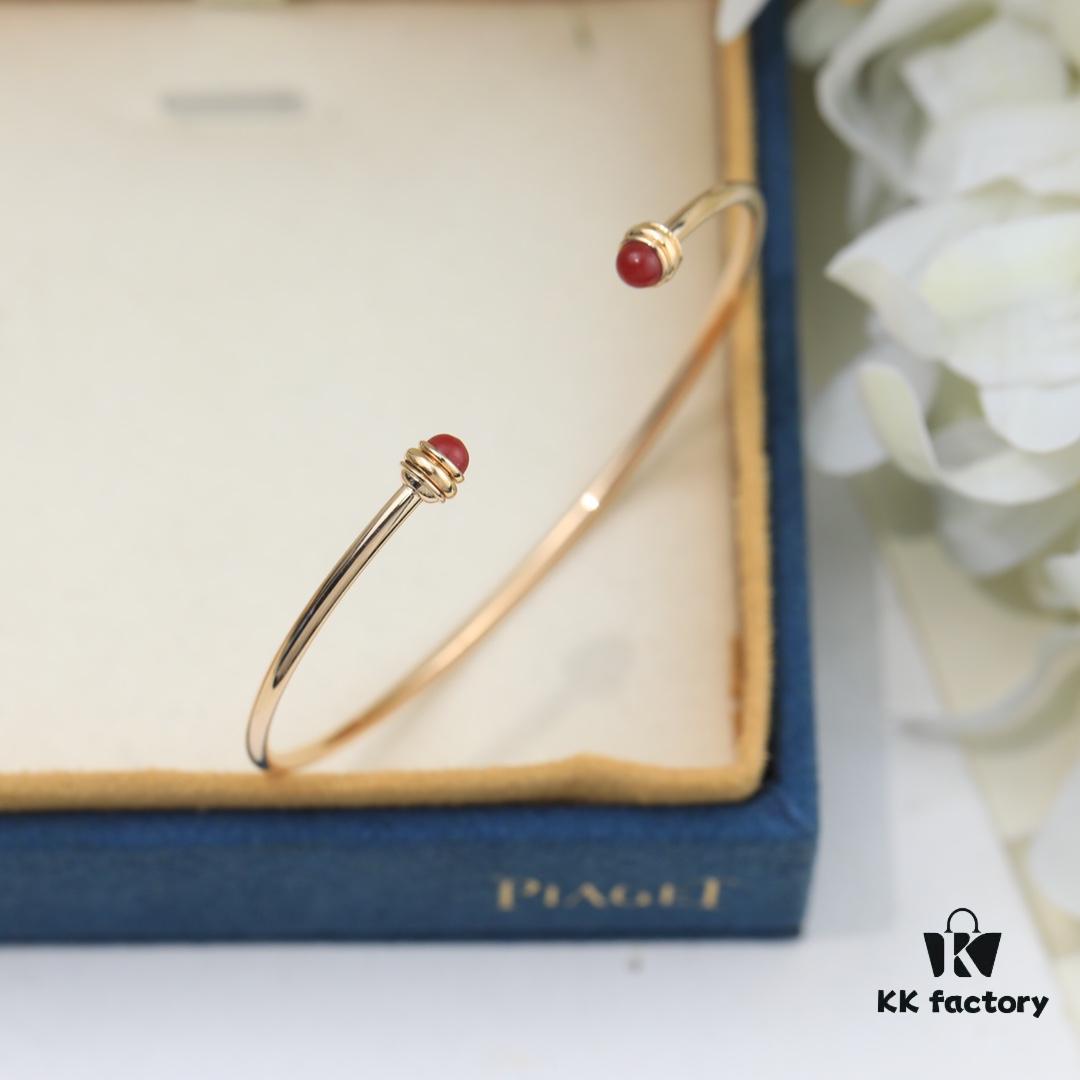 Piaget Latest Counter Rotating Series Bracelet, Unique Rotating Design, Exquisitely Crafted with Logo, Solid 18K Gold Plating