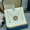 Elegant and Eye-Catching Piaget-Style Openwork Rose Necklace