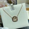 Elegant and Eye-Catching Piaget-Style Openwork Rose Necklace