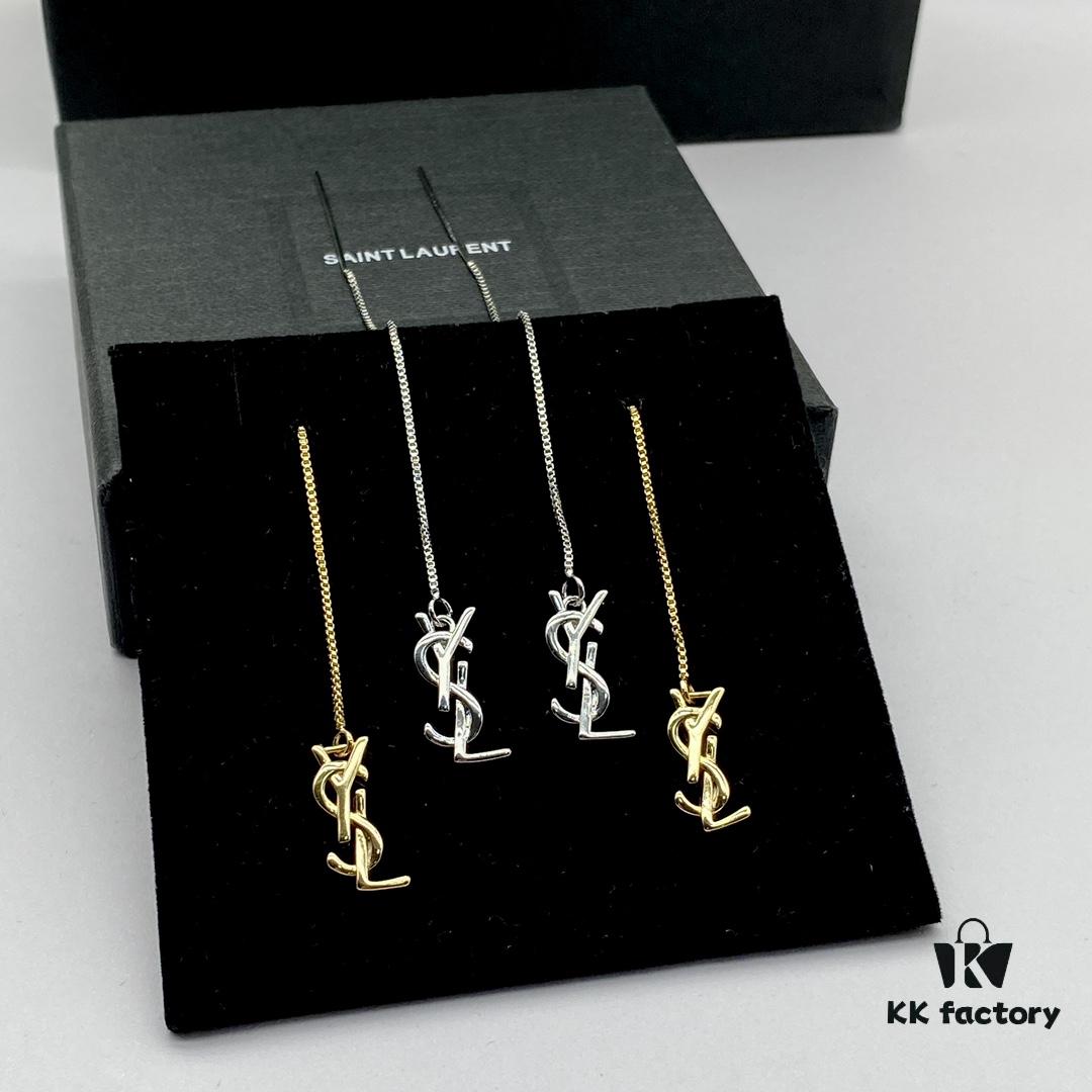 Saint Laurent YSL Classic Stud Earrings