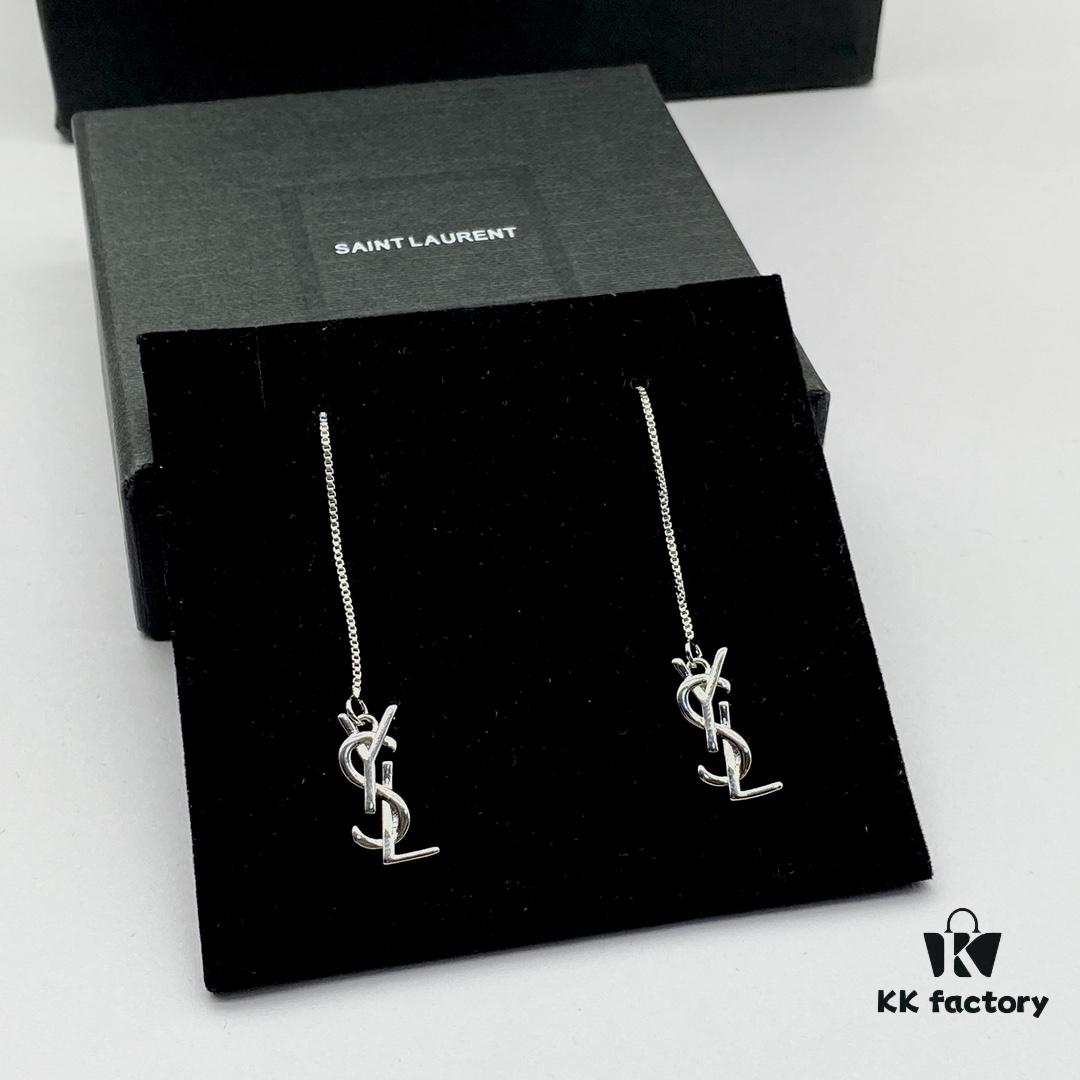 Saint Laurent YSL Classic Stud Earrings