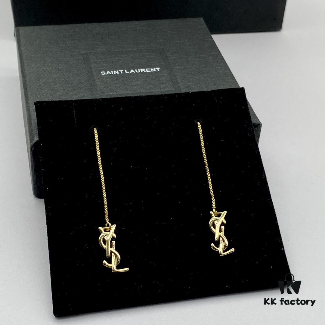 Saint Laurent YSL Classic Stud Earrings