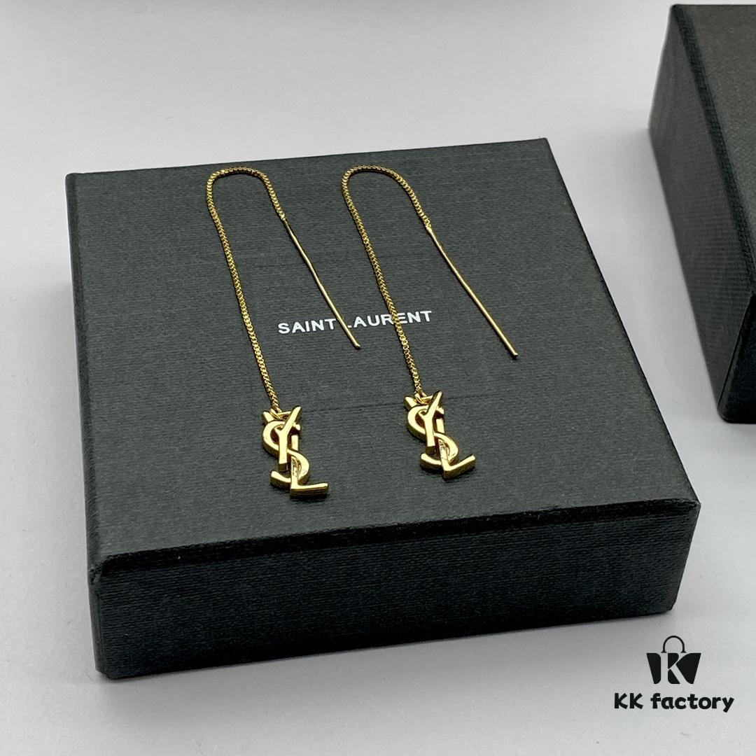 Saint Laurent YSL Classic Stud Earrings