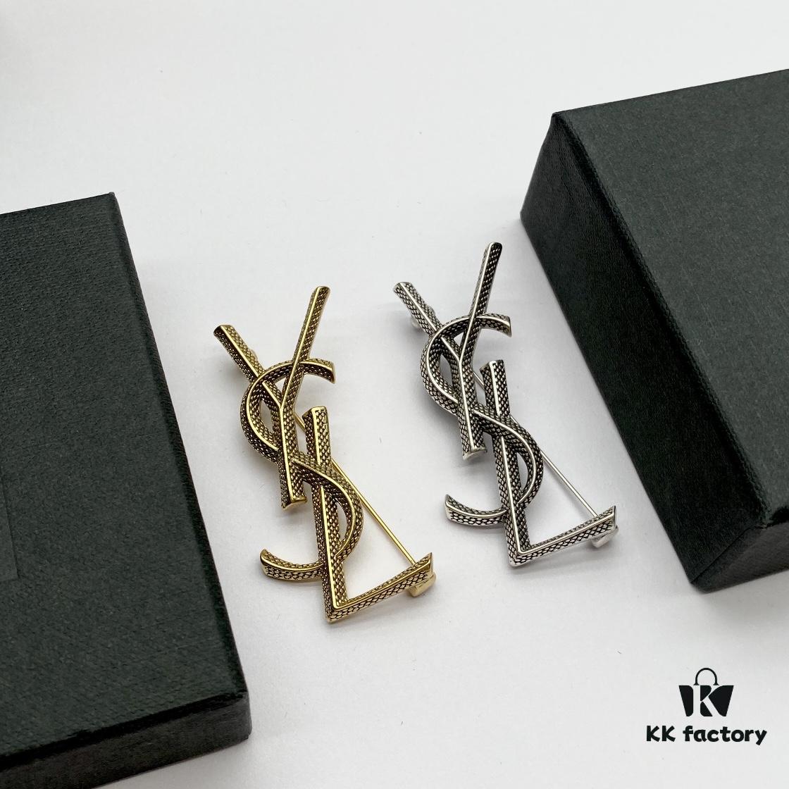 Saint Laurent YSL Brooch