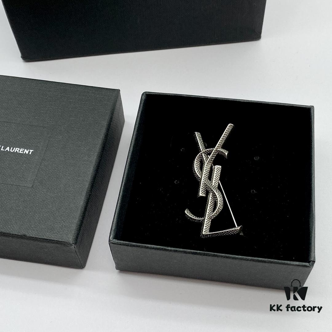 Saint Laurent YSL Brooch