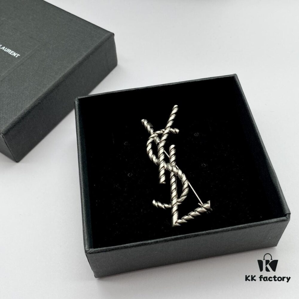 Saint Laurent YSL New Brooch