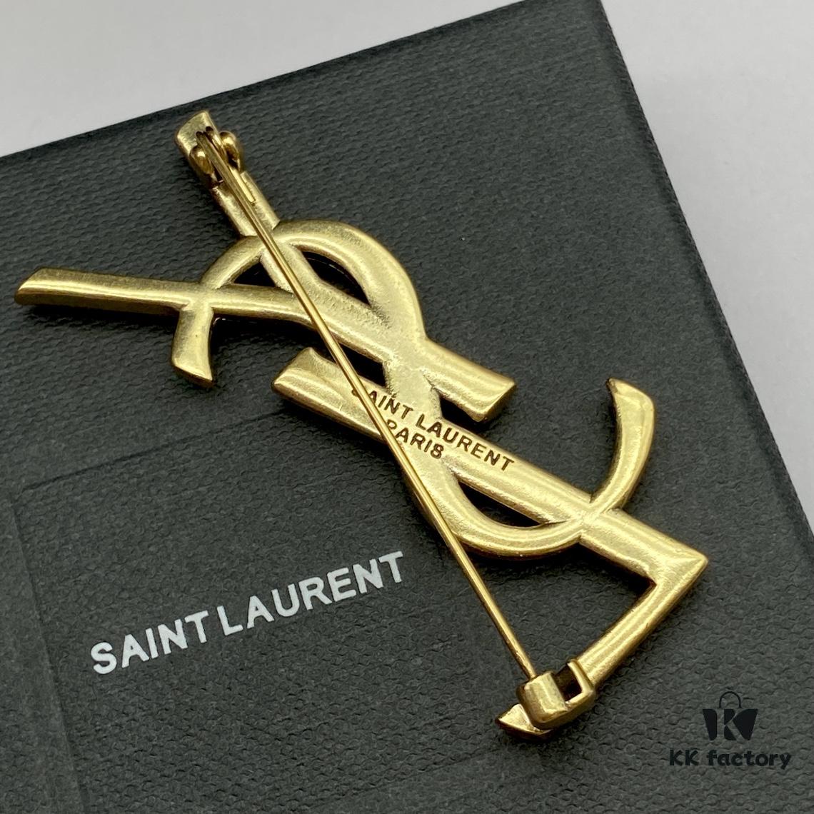 Saint Laurent YSL Brooch
