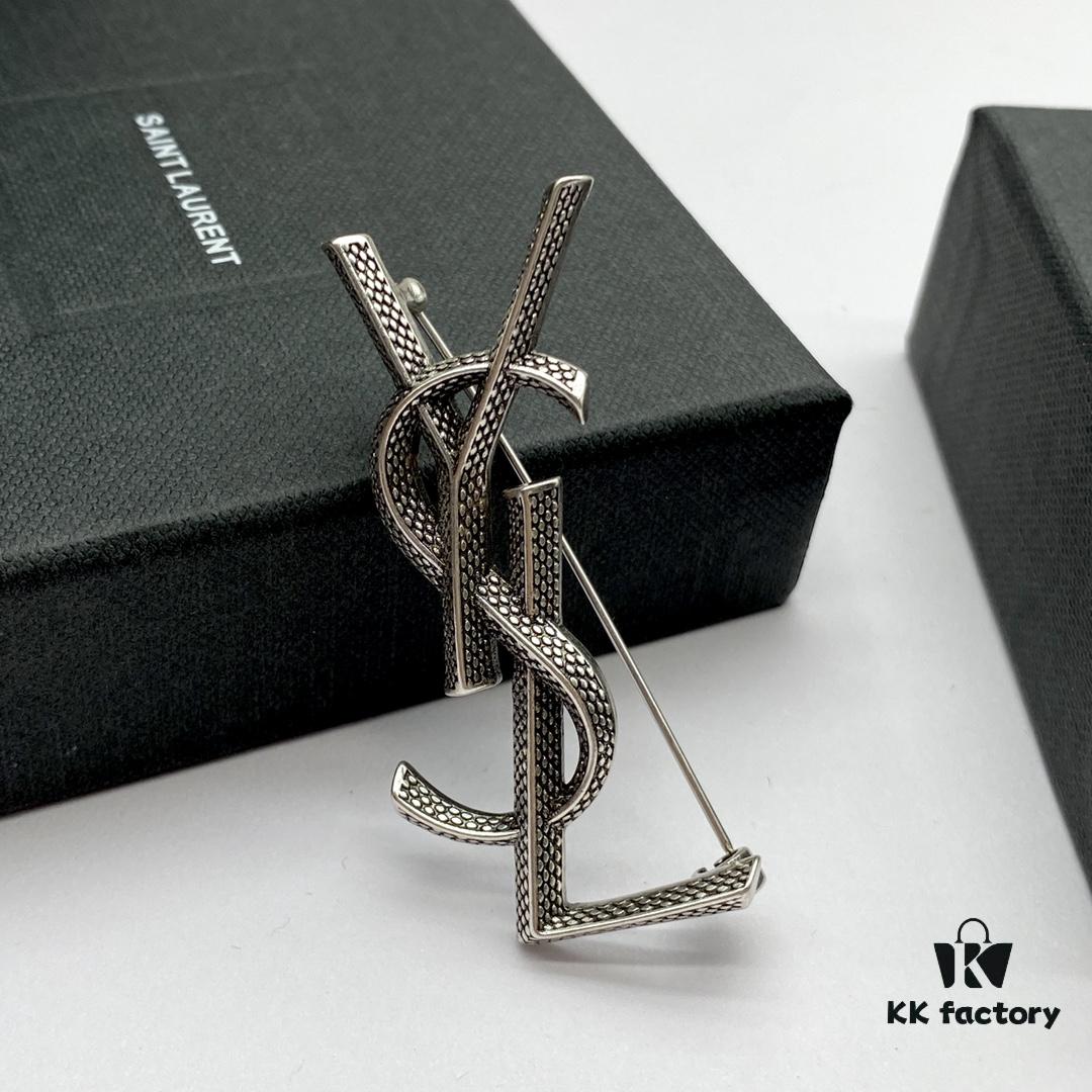 Saint Laurent YSL Brooch