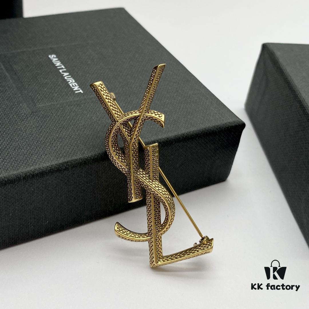 Saint Laurent YSL Brooch