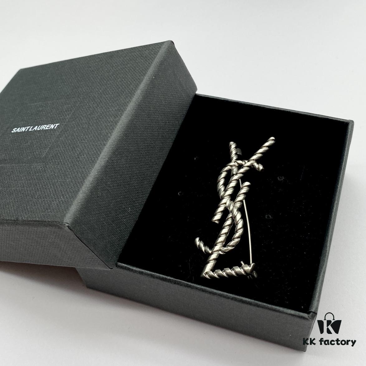 Saint Laurent YSL New Brooch
