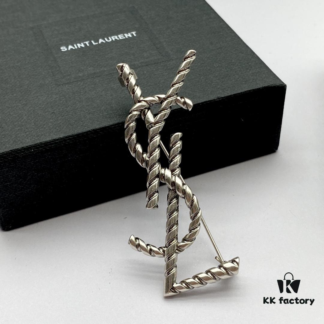 Saint Laurent YSL New Brooch