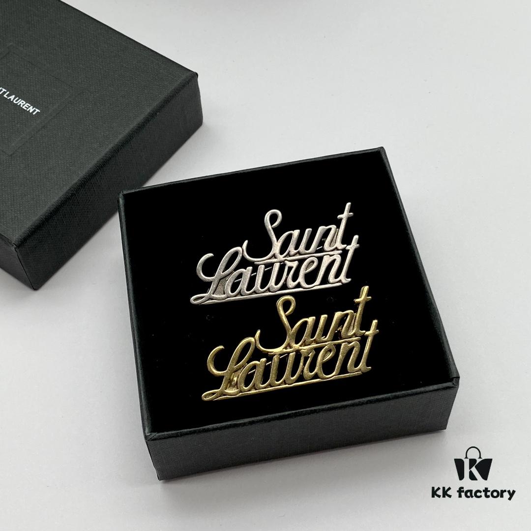 Saint Laurent YSL New Model Brooch