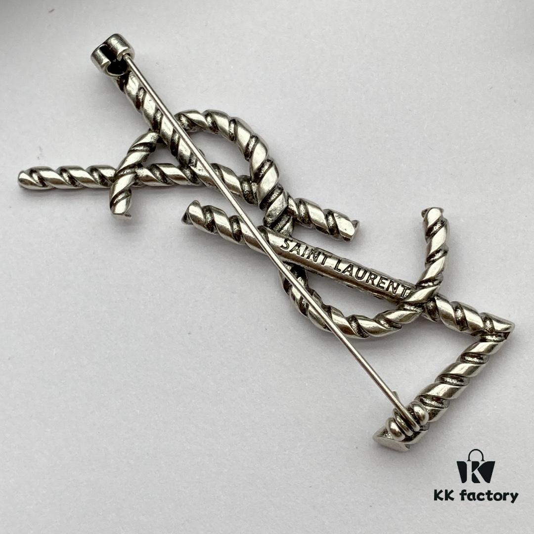 Saint Laurent YSL New Brooch