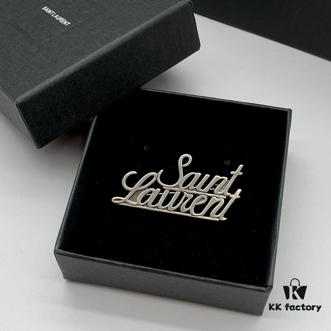 Saint Laurent YSL New Model Brooch
