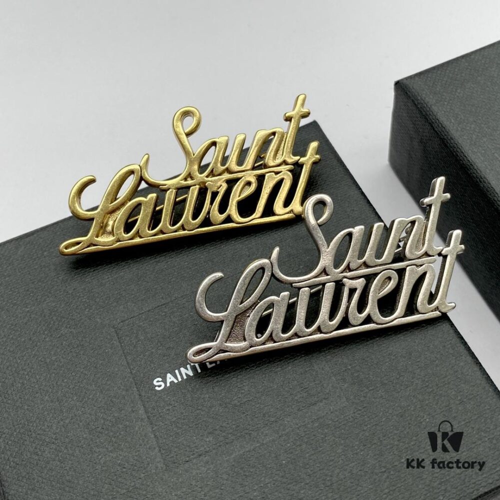 Saint Laurent YSL New Model Brooch