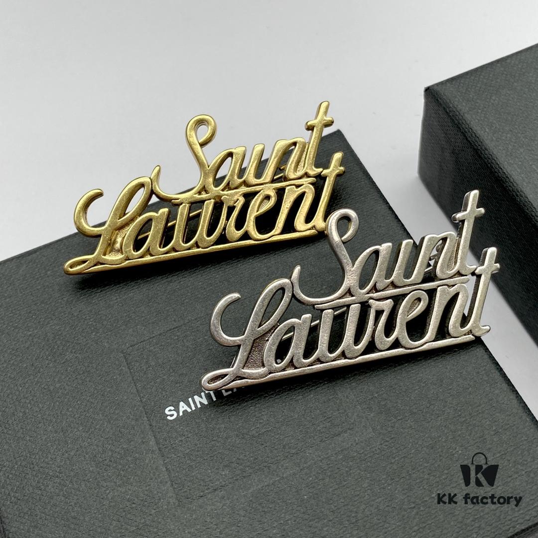 Saint Laurent YSL New Model Brooch