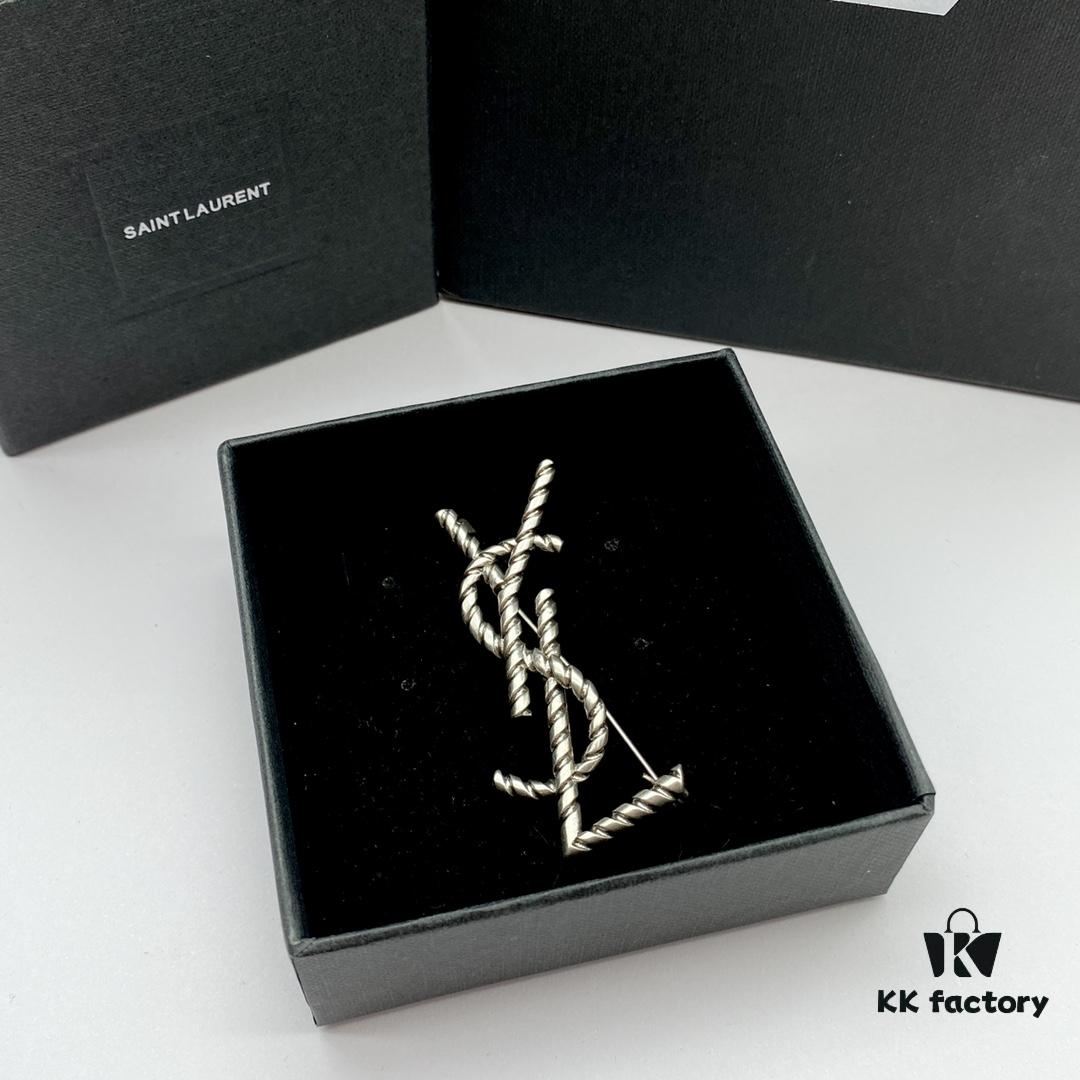 Saint Laurent YSL New Brooch