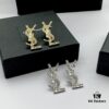 Saint Laurent YSL Classic Stud Earrings