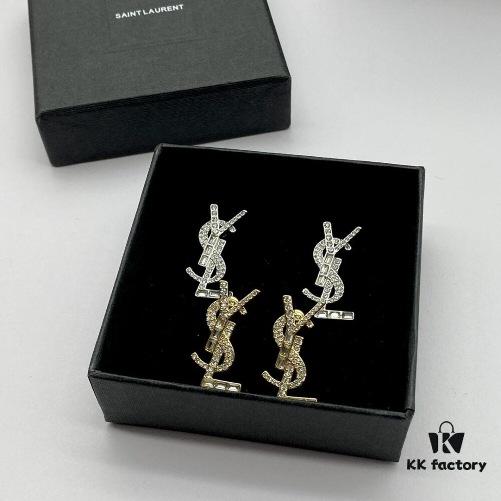 Saint Laurent YSL Classic Stud Earrings