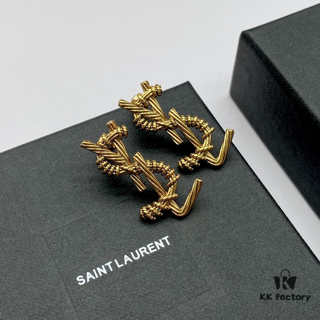 Saint Laurent YSL New Arrival Stud Earrings