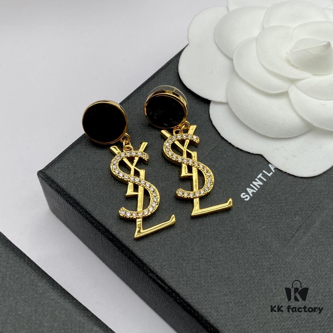 Saint Laurent YSL New Stud Earrings