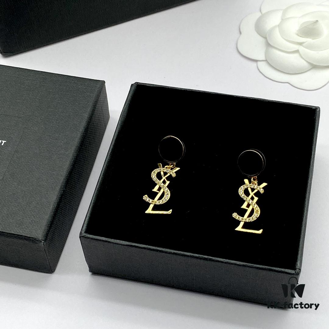 Saint Laurent YSL New Stud Earrings