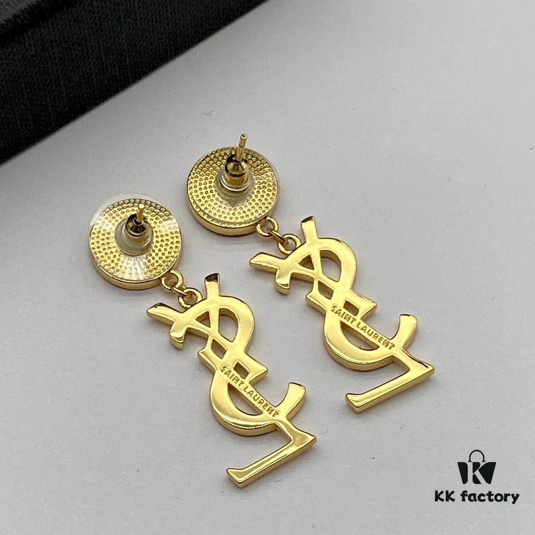 Saint Laurent YSL New Stud Earrings