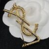 YSL Saint Laurent Classic Element Brooch