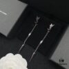 Saint Laurent YSL New Tassel Stud Earrings