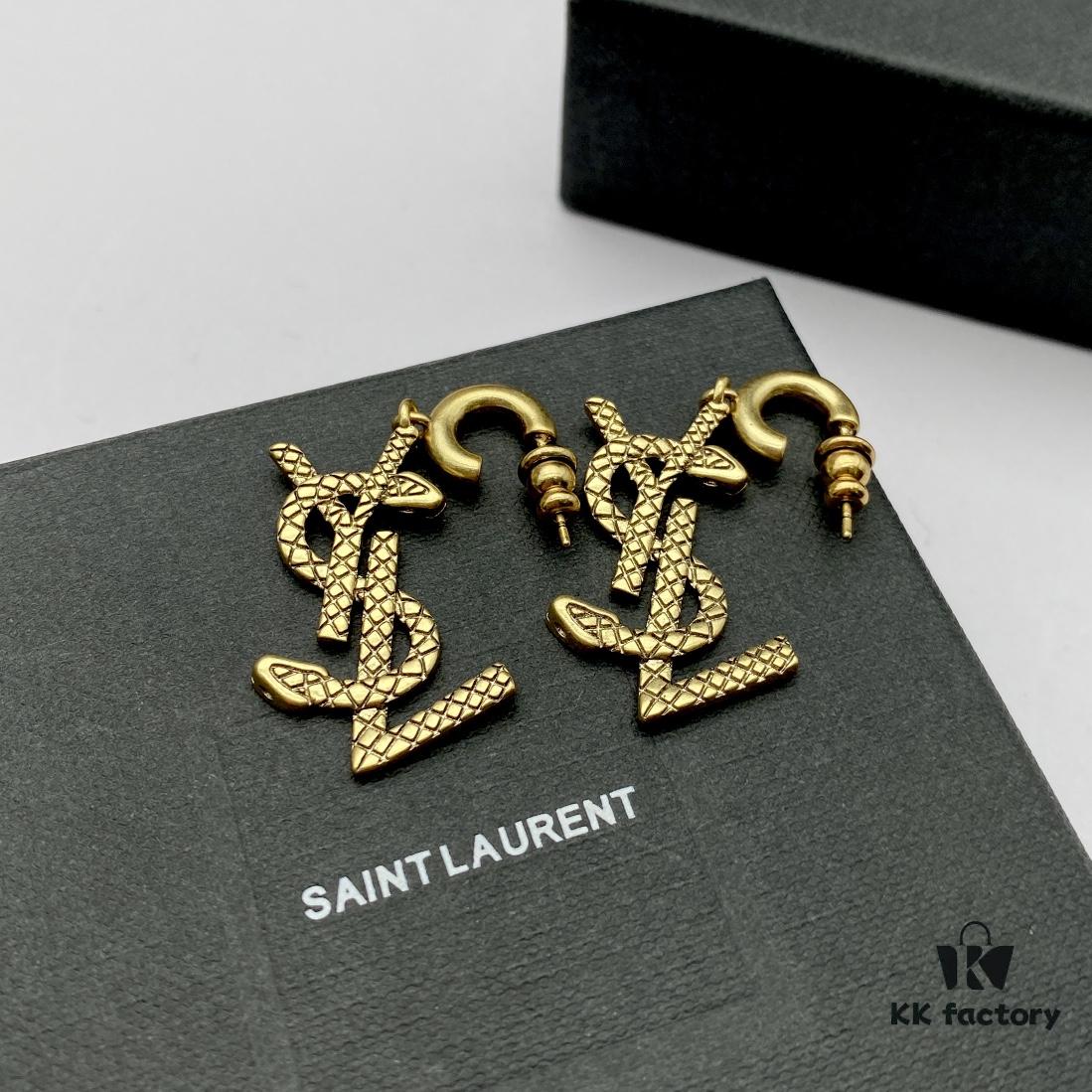 Saint Laurent YSL New Stud Earrings