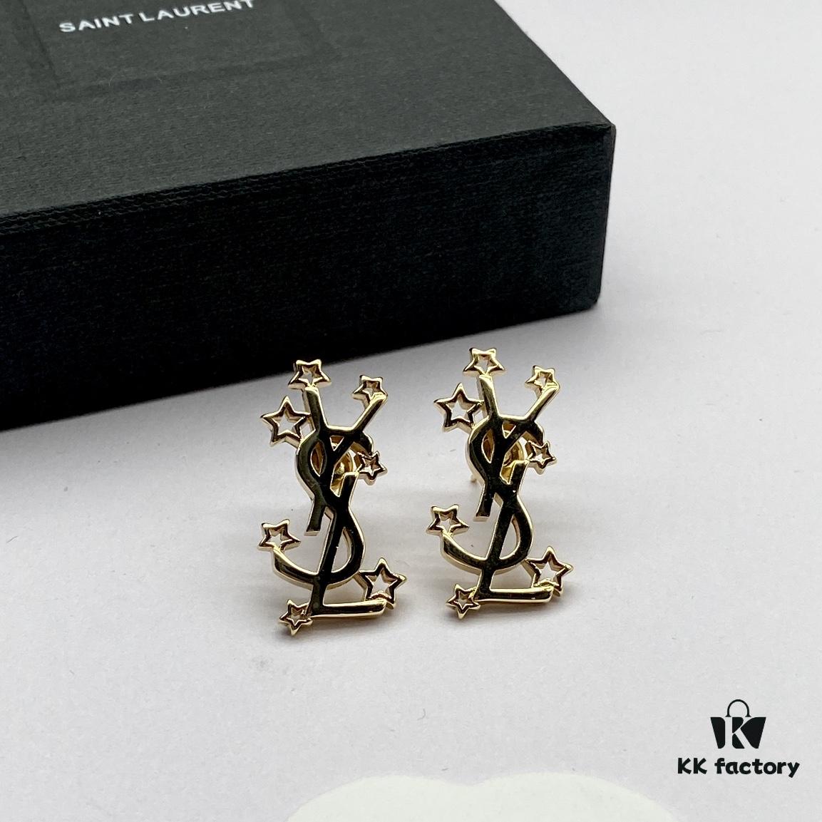 Saint Laurent YSL New Stud Earrings