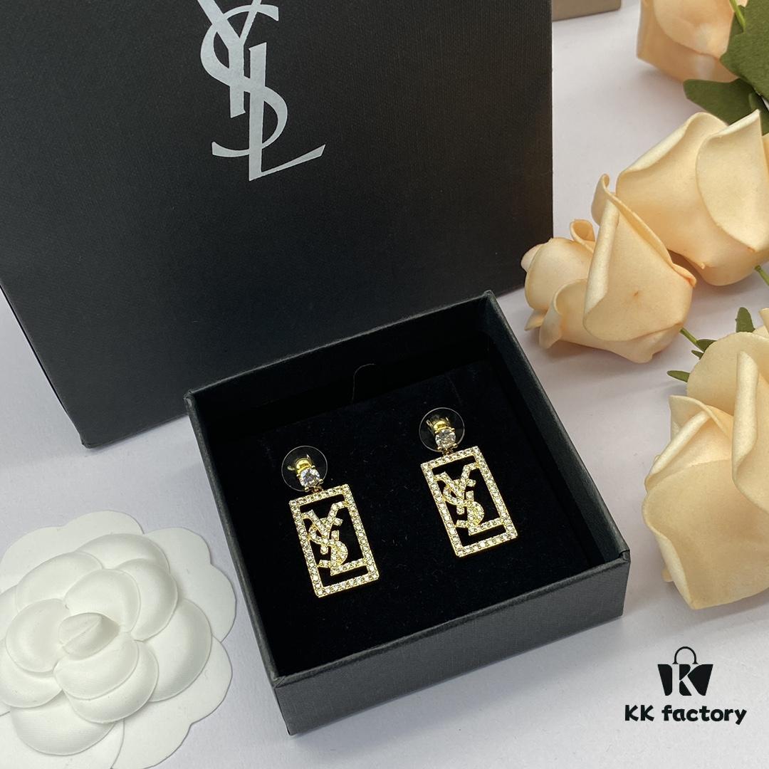 Saint Laurent YSL New Stud Earrings