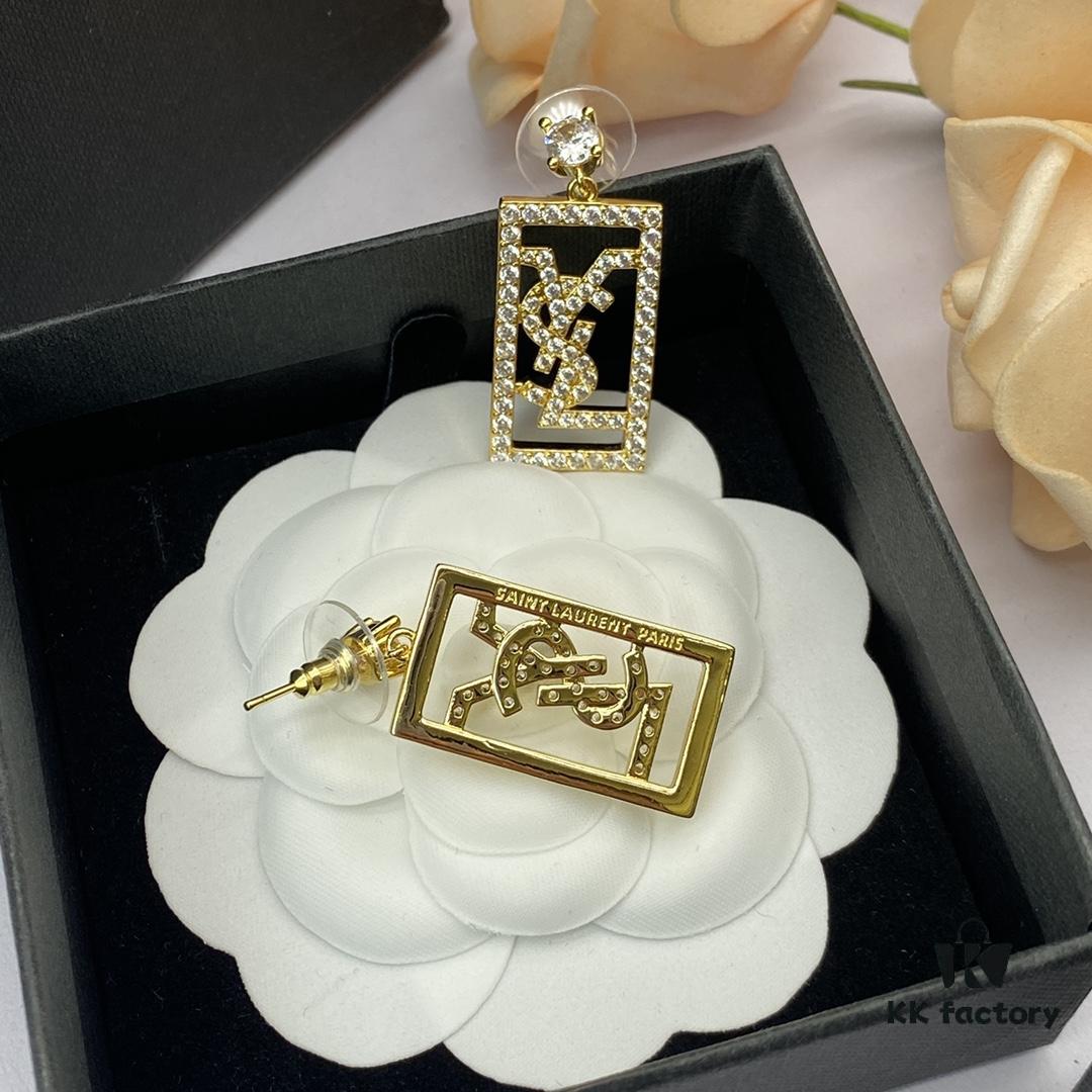 Saint Laurent YSL New Stud Earrings