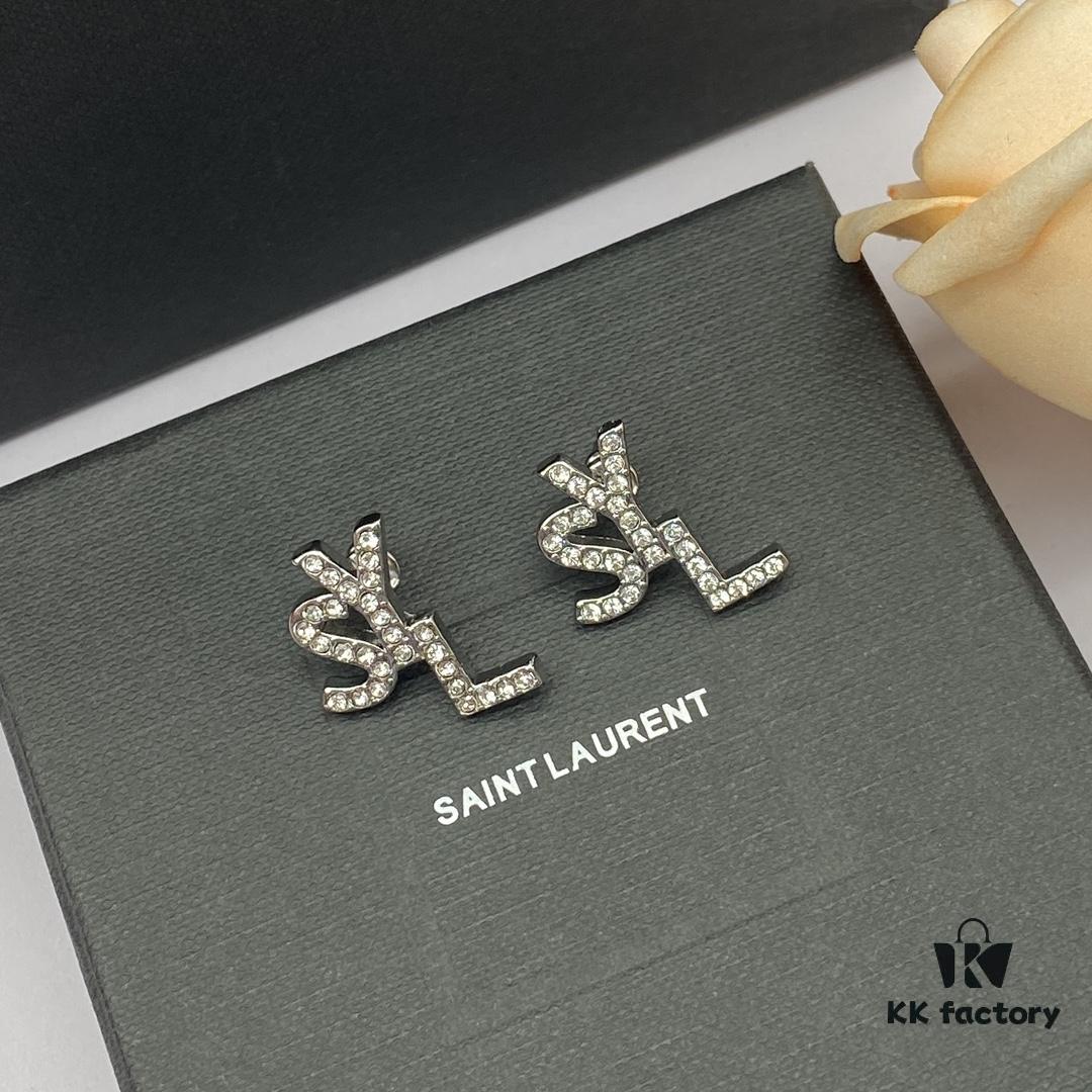 Saint Laurent YSL New Stud Earrings