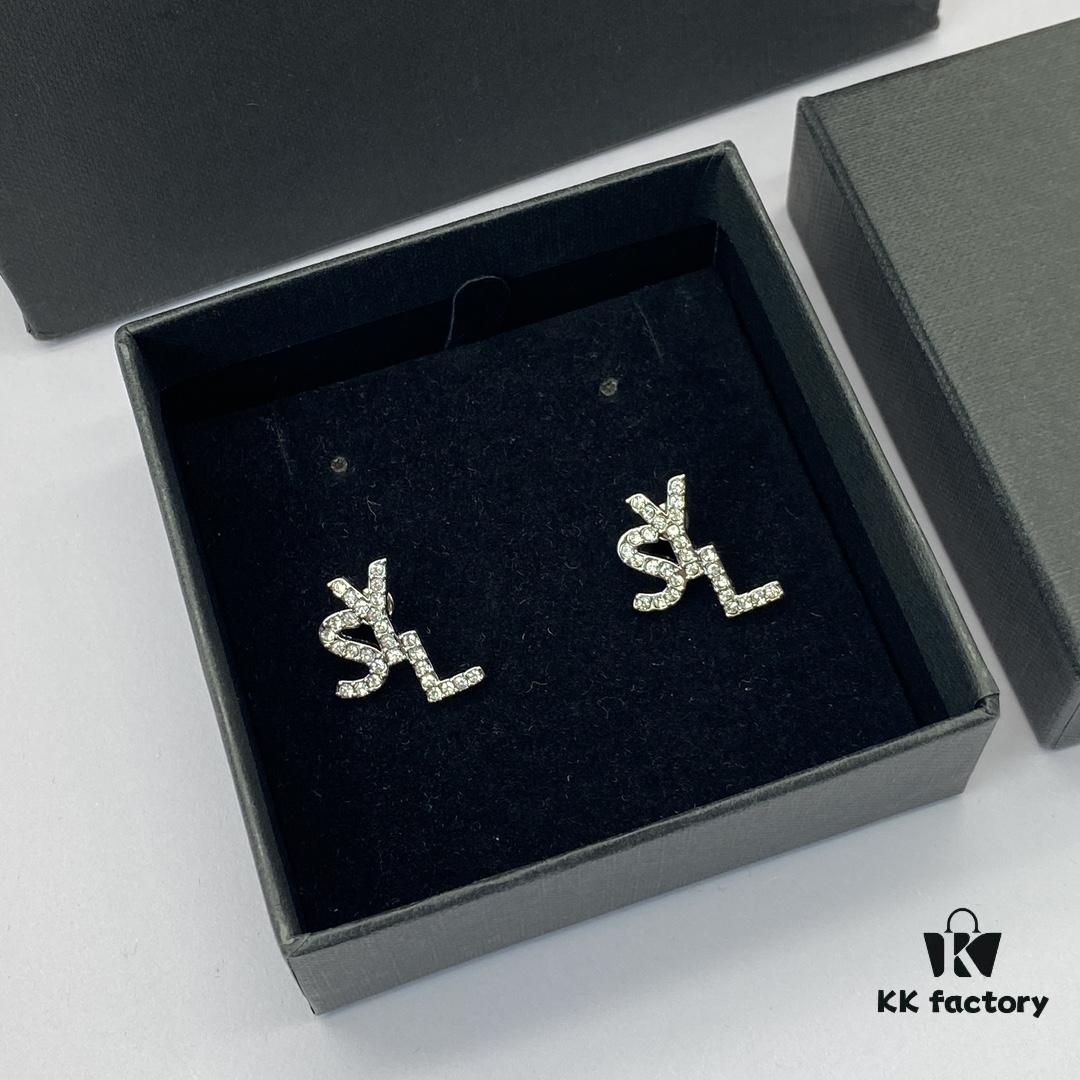 Saint Laurent YSL New Stud Earrings