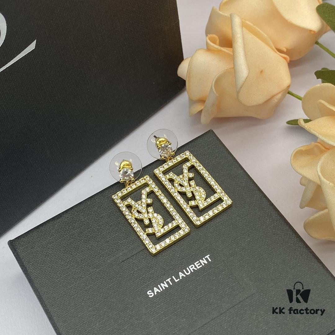 Saint Laurent YSL New Stud Earrings