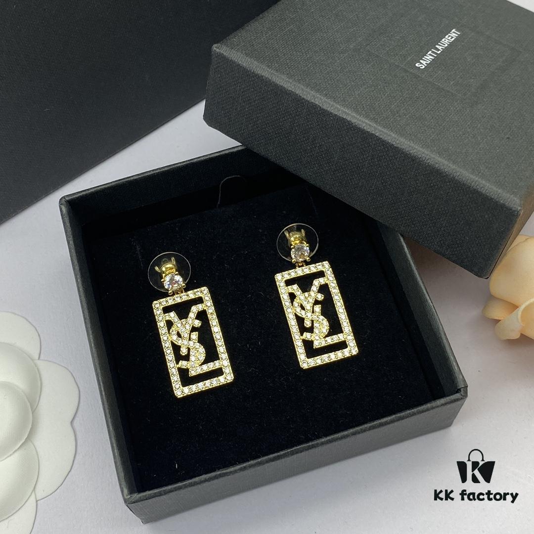 Saint Laurent YSL New Stud Earrings