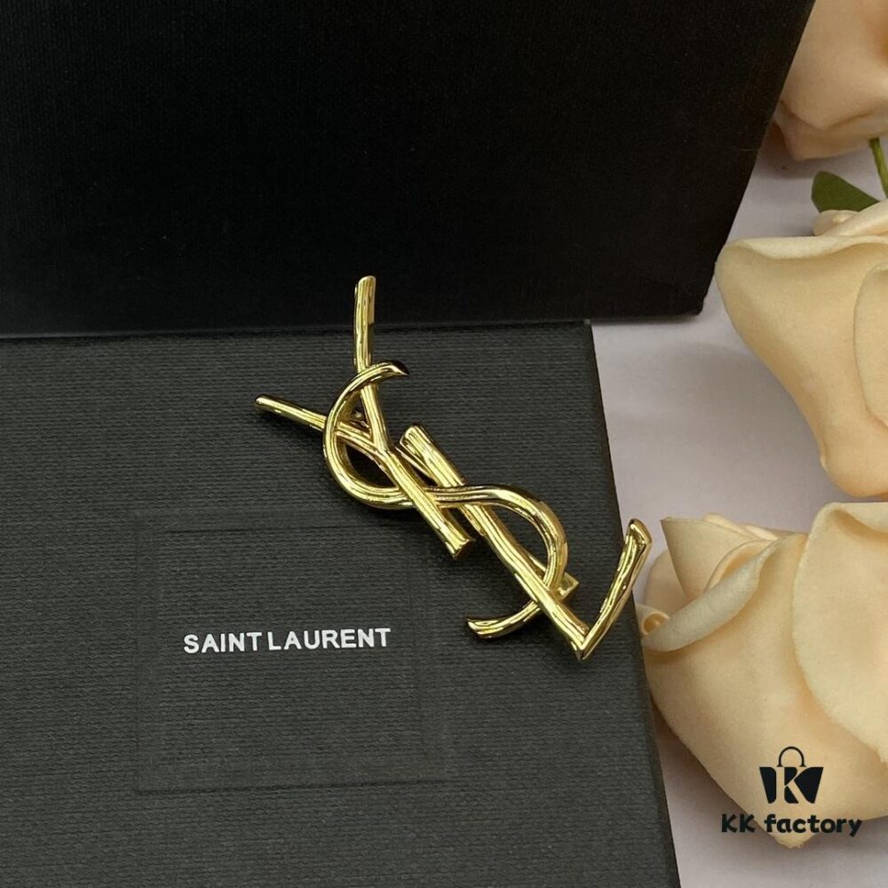 Saint Laurent YSL New Brooch