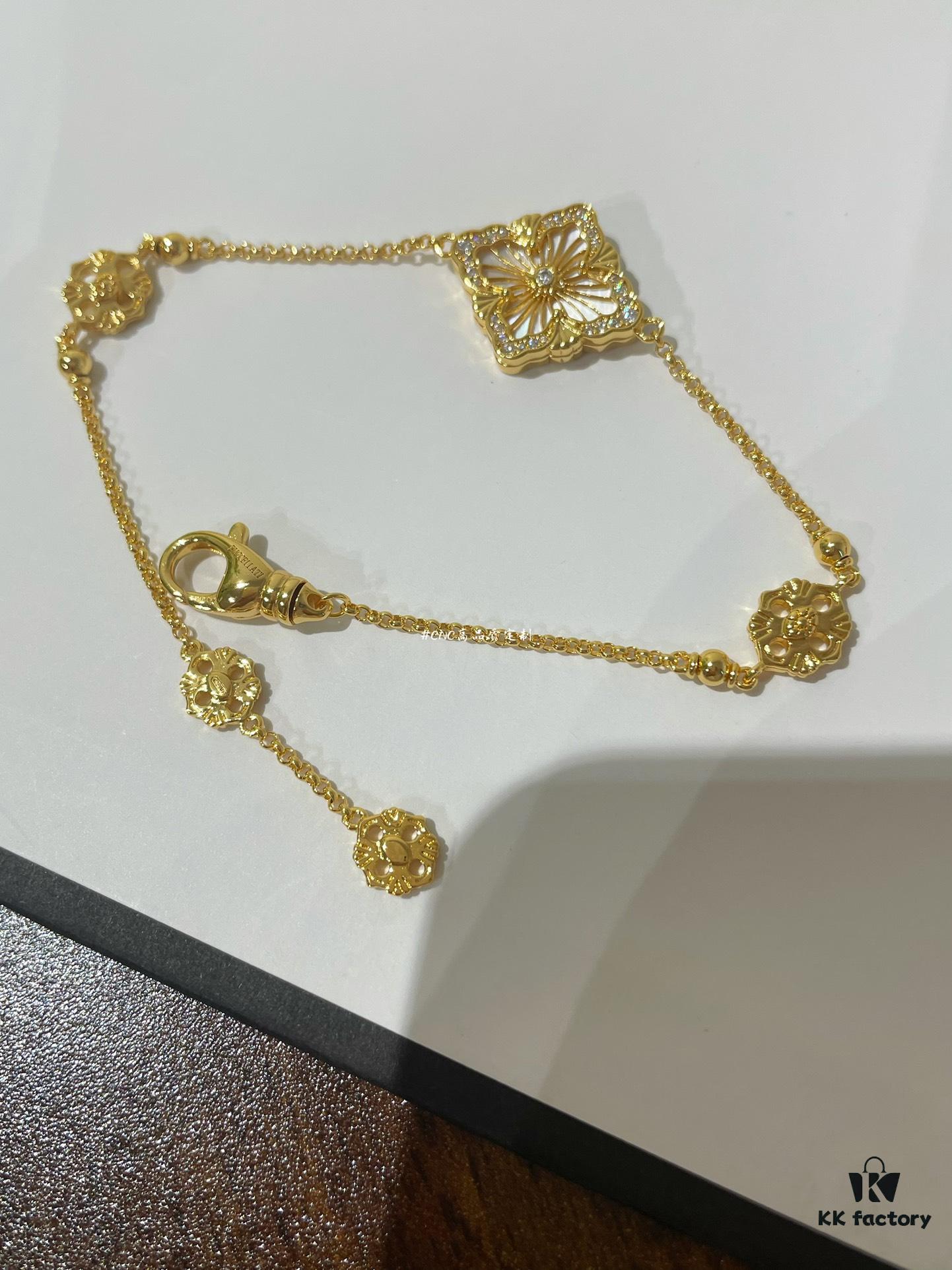 Opera Opera Series Diamond-Inlaid Single Flower Bracelet