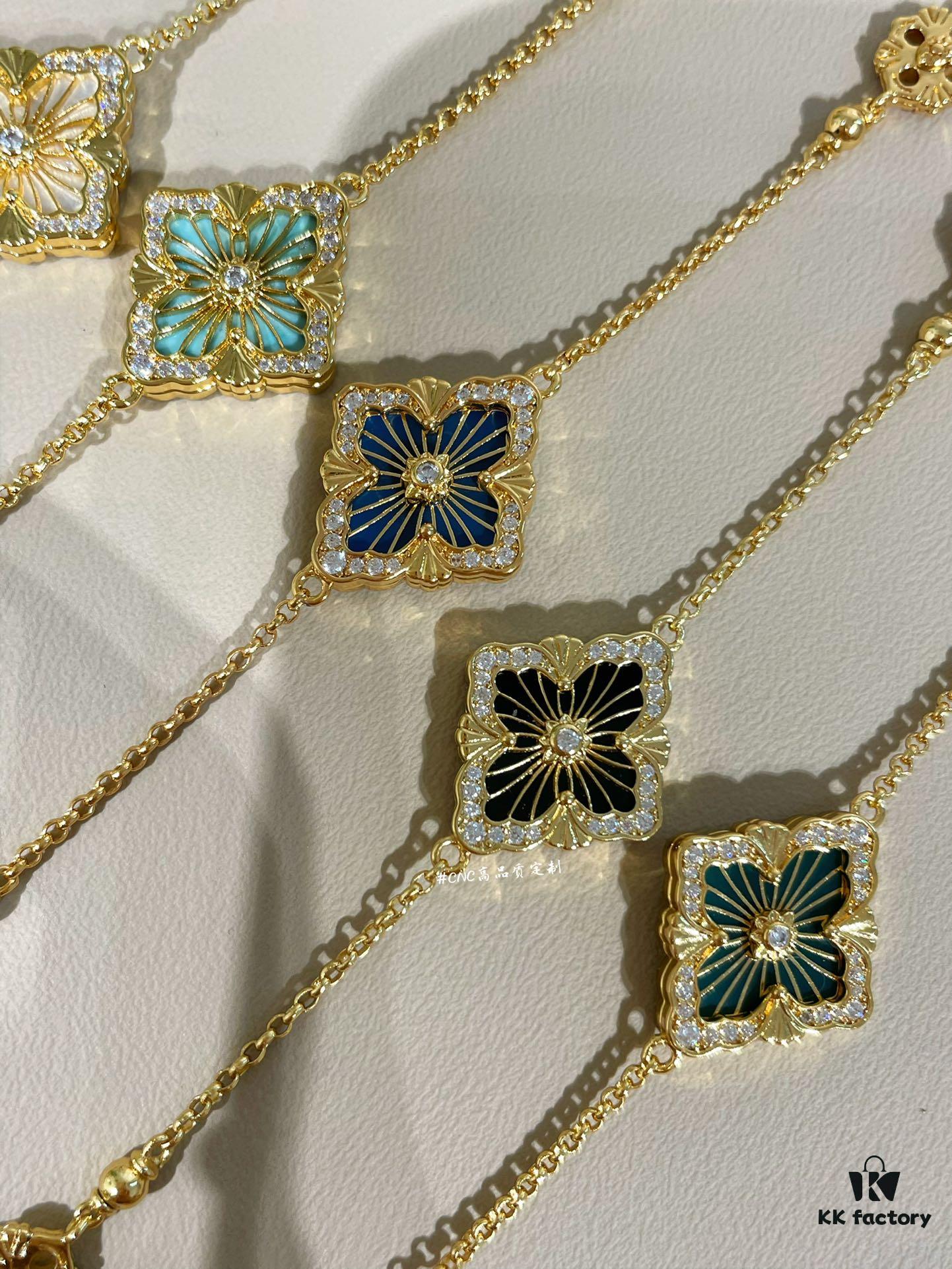 Opera Opera Series Diamond-Inlaid Single Flower Bracelet