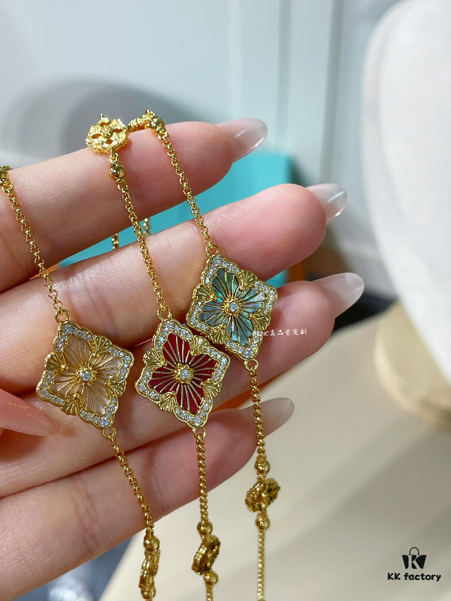 Opera Opera Series Diamond-Inlaid Single Flower Bracelet