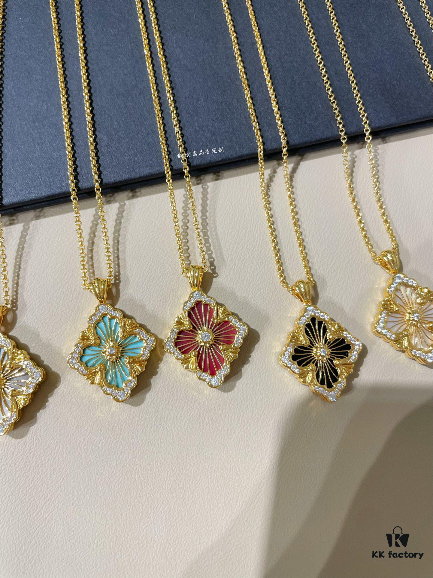 Buccellati OperaTulle Collection Diamond-Set Necklace Mini Collection