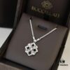 Buccellati Italian Luxury Jewelry Vintage Royal Style Diamond-Cut Clover Double-Sided Necklace V Gold Material 18K Thick Gold Plating Original Chain End Original Clasp High Quality