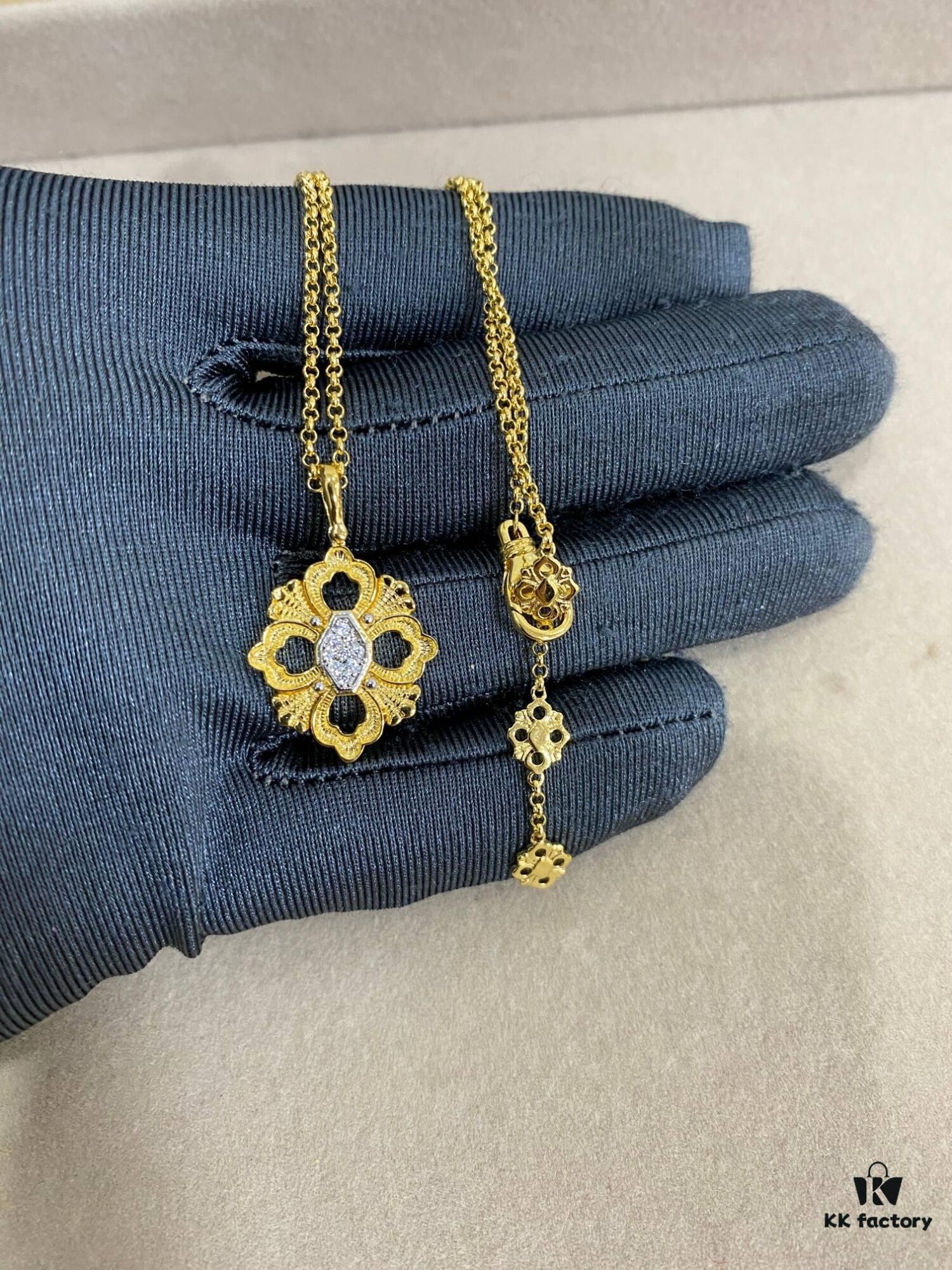 Buccellati Necklace Three Colors